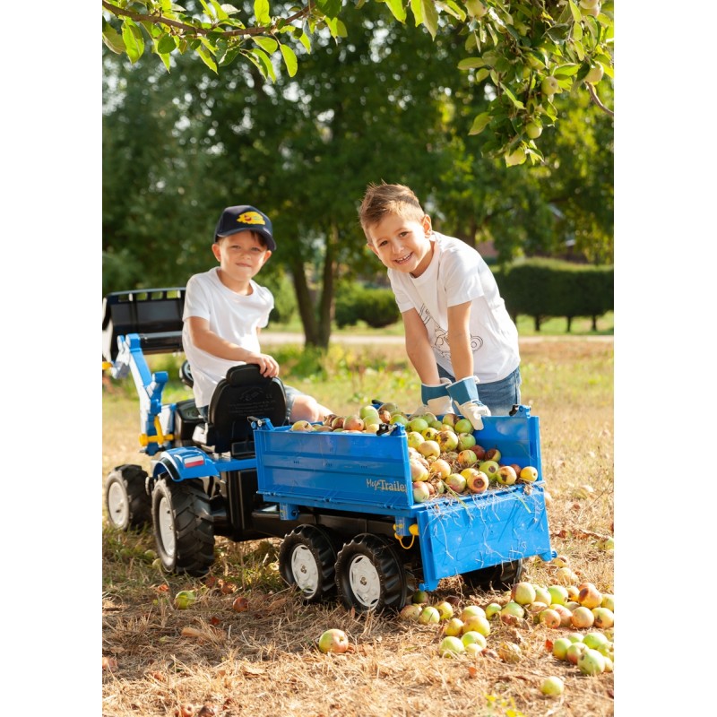 Rolly Toys Príves RollyMega Trailer Modrá