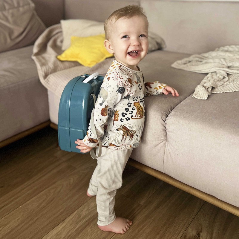 WOOPIE Prenosná Detská Dielňa v Batohu 15 DIelov