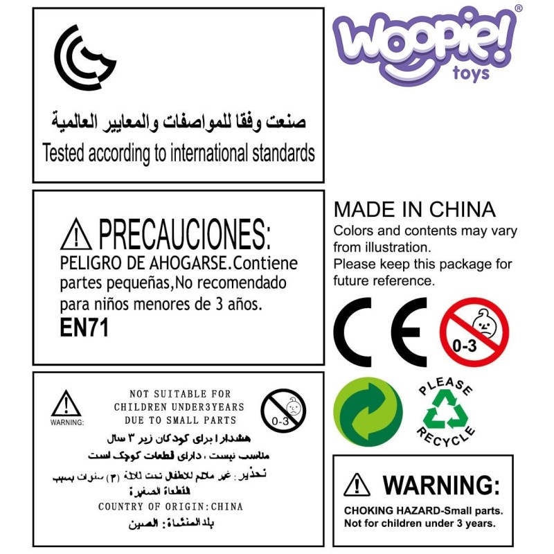 WOOPIE Prenosná Detská Dielňa v Batohu 15 DIelov