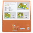 VIGA Vkladacie Drevené Puzzle - Zvieratká z Lesa