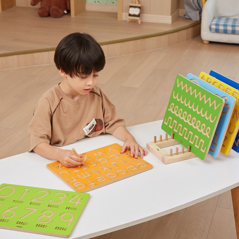 VIGA Grafomotorická Tabuľa - Vlnovky