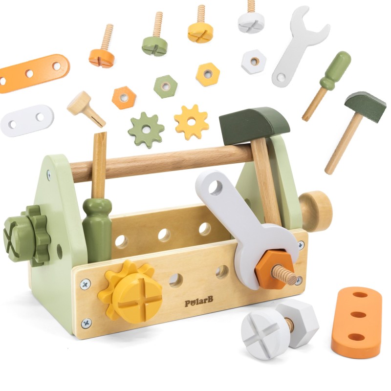 VIGA PolarB Drevená Skrinka s Náradím