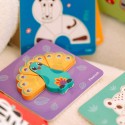 WOOPIE GREEN Drevené Montessori Puzzle - Zvieratká FSC