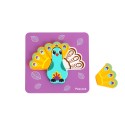 WOOPIE GREEN Drevené Montessori Puzzle - Zvieratká FSC