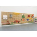 Kreatívna Edukačná Tabuľa Masterkidz STEM 120x80 cm Bez Montážneho Panelu