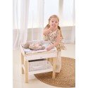 VIGA Drevený Prebaľovací Stolík pre Bábiky