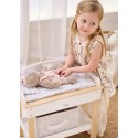 VIGA Drevený Prebaľovací Stolík pre Bábiky