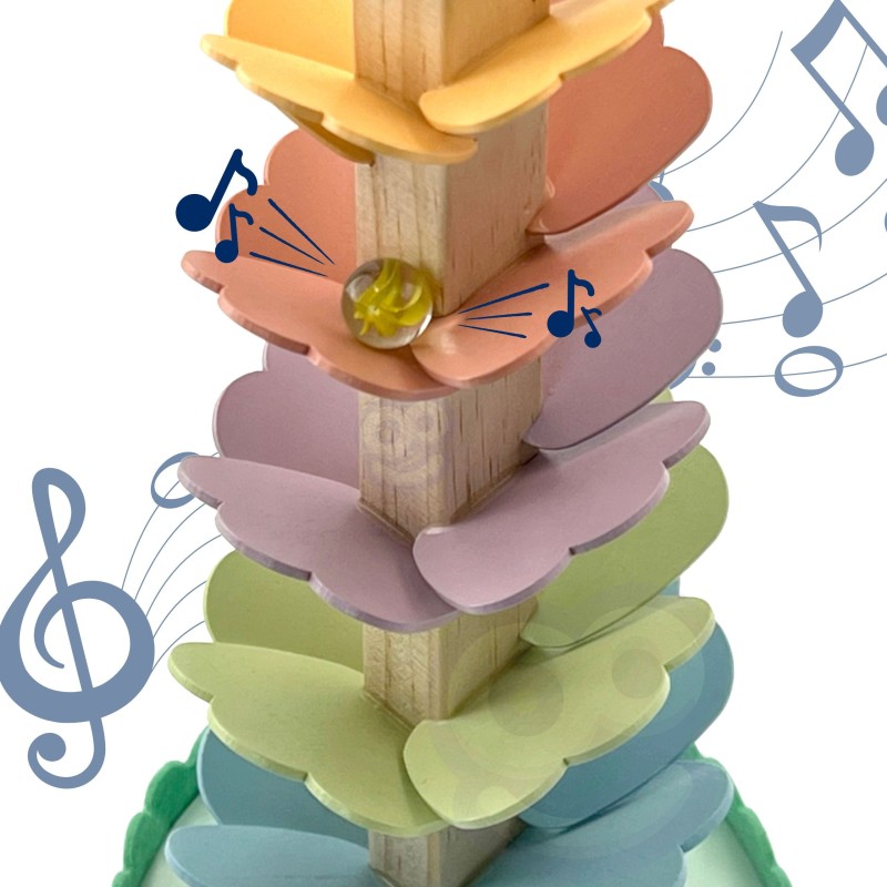 WOOPIE GREEN Drevená Guľôčková Dráha