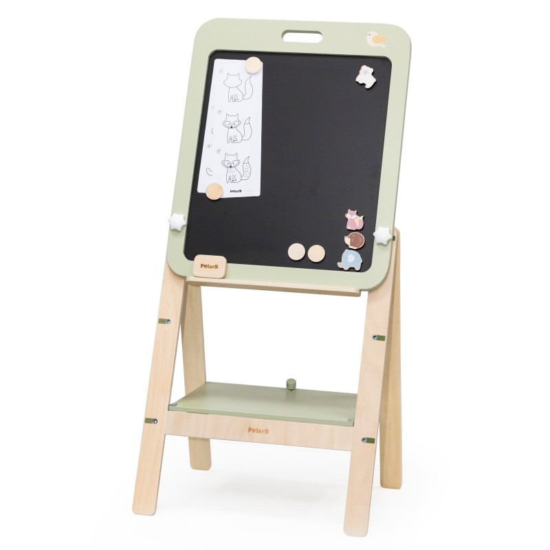 VIGA PolarB Drevená Kriedová a Magnetická Tabula