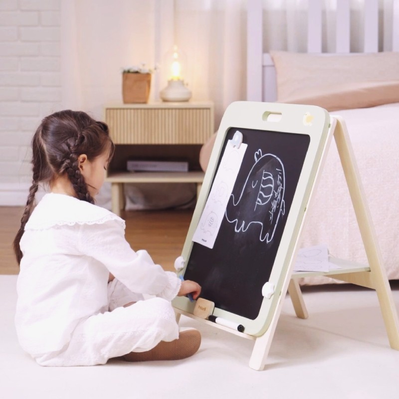 VIGA PolarB Drevená Kriedová a Magnetická Tabula