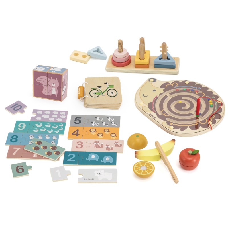 VIGA Vzdelávací Box pre Deti od 24-36 Mesiacov