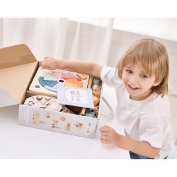 VIGA Vzdelávací Box pre Deti od 36 Mesiacov