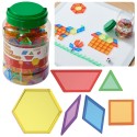 MASTERKIDZ Mozaiková Montessori Stavebnica Tangram 140 ks.