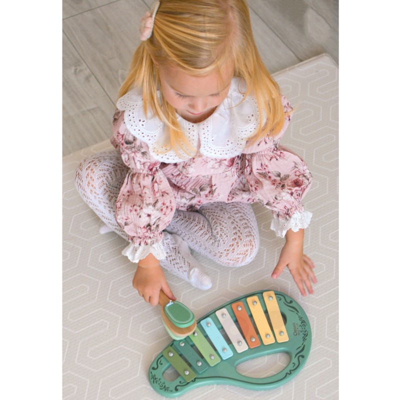 CLASSICLASSICLASSIC WORLD Drevené Hudobné Nástroje Vintage 18m