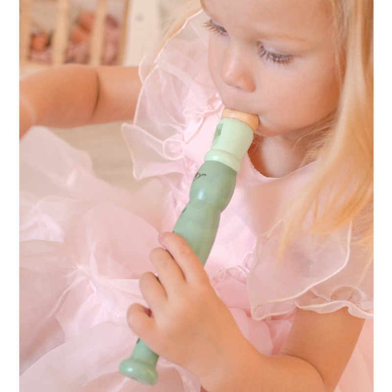 CLASSICLASSICLASSIC WORLD Drevené Hudobné Nástroje Vintage 18m