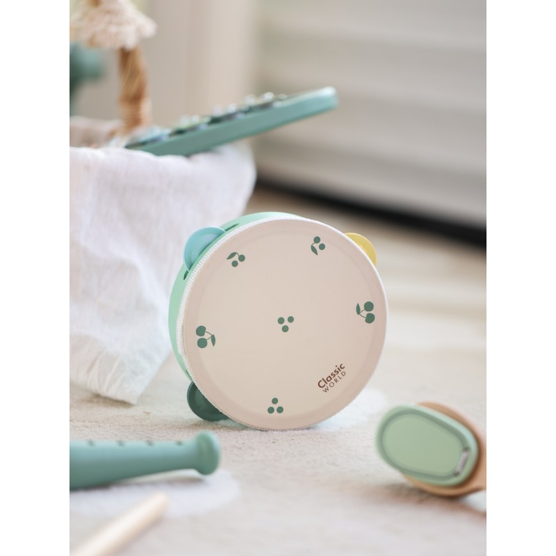 CLASSICLASSICLASSIC WORLD Drevené Hudobné Nástroje Vintage 18m