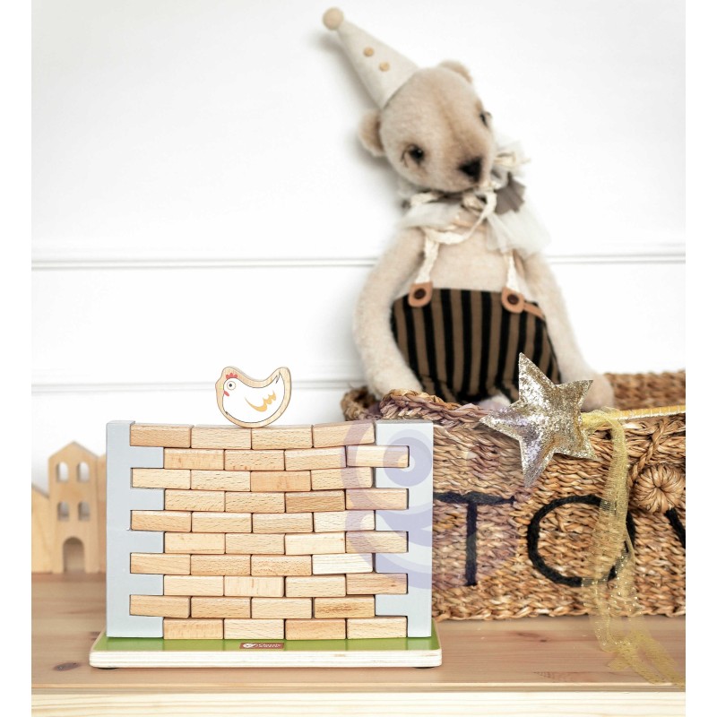 Balančná Sliepočka - Drevená hra Classic World