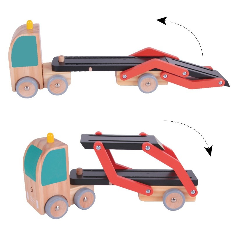 Drevená Odťahovka s Autíčkami - Classic World