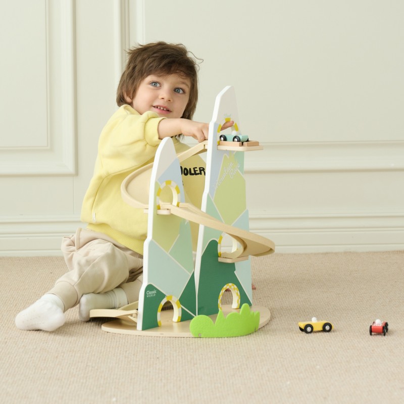 CLASSIC WORLD Drevená Autodráha „Horské Preteky“