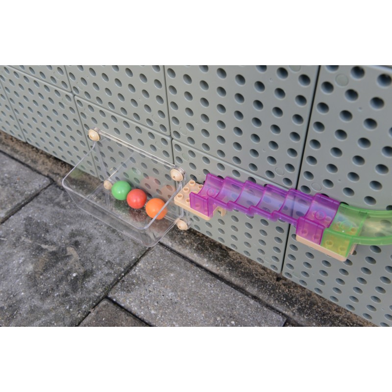 Sada Stavebných Dielov na Guľôčkovú Dráhu Masterkidz STEM 209 Dielov