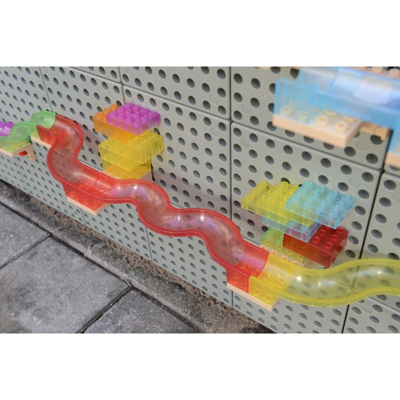 Sada Stavebných Dielov na Guľôčkovú Dráhu Masterkidz STEM 209 Dielov