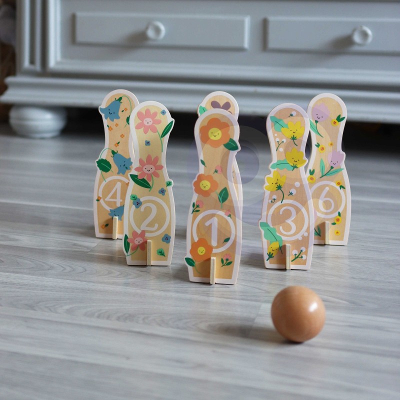 CLASSIC WORLD Drevený Bowling - Kolky pre Deti