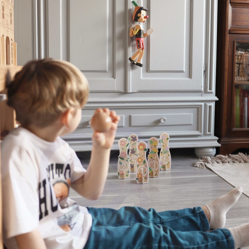 CLASSIC WORLD Drevený Bowling - Kolky pre Deti