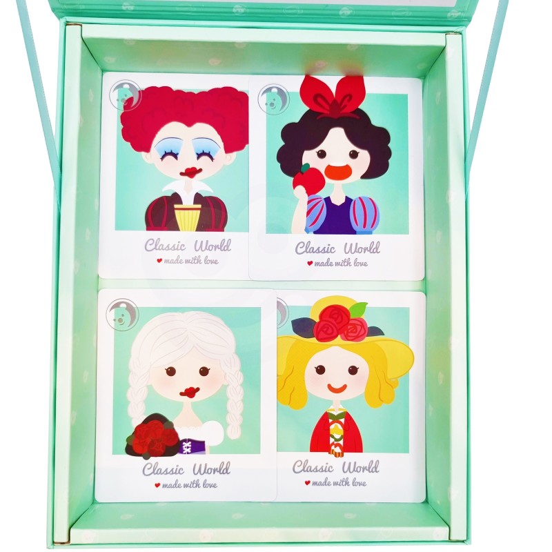 CLASSIC WORLD Magnetické Puzzle na Obliekanie - Dievča 44 Dielov