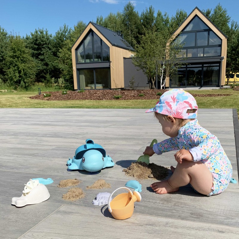 Modrá Korytnačka - Hračky do Piesku 8 Dielov Woopie Green