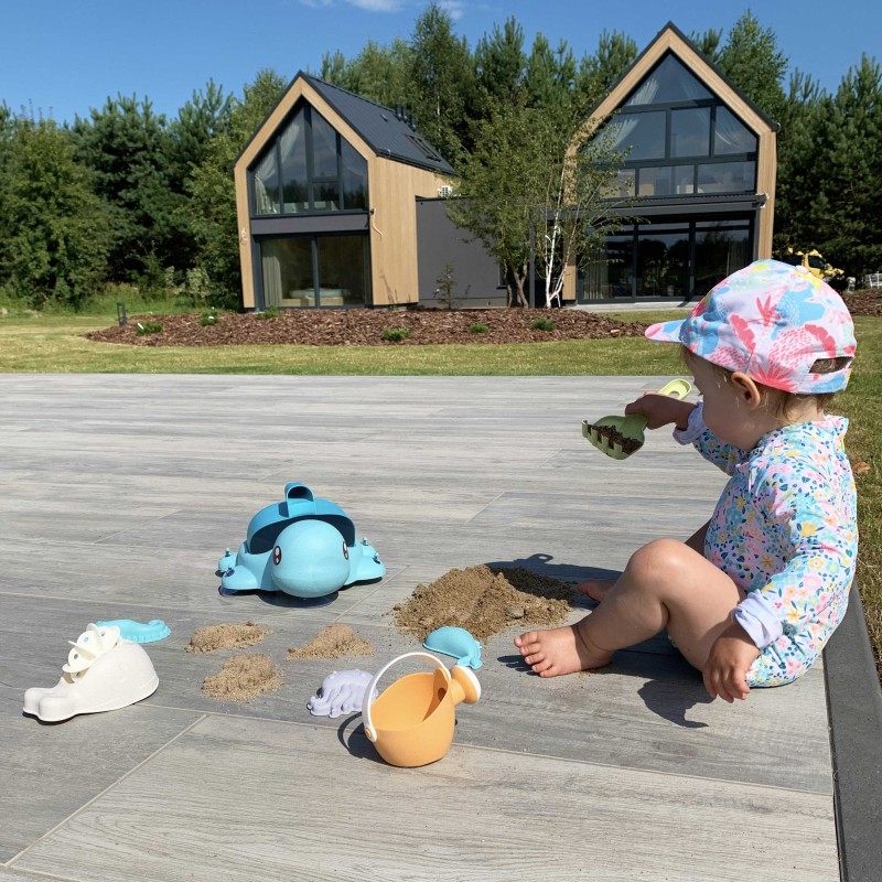 Modrá Korytnačka - Hračky do Piesku 8 Dielov Woopie Green