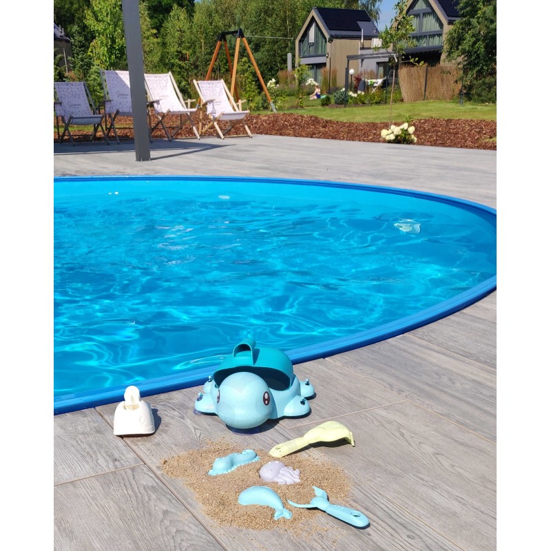 Modrá Korytnačka - Hračky do Piesku 8 Dielov Woopie Green