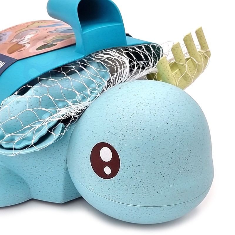 Modrá Korytnačka - Hračky do Piesku 8 Dielov Woopie Green