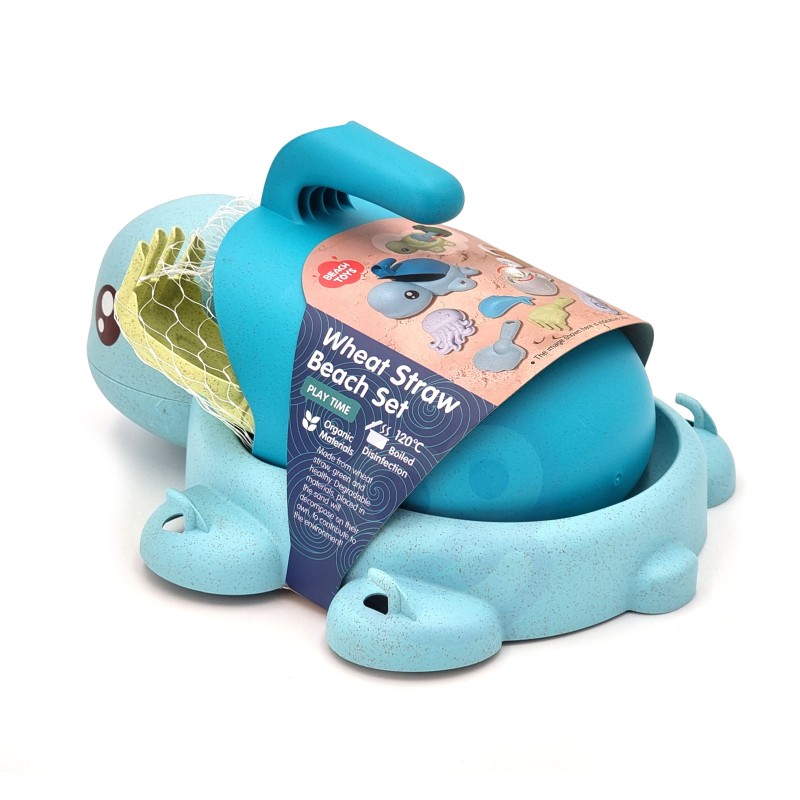 Modrá Korytnačka - Hračky do Piesku 8 Dielov Woopie Green