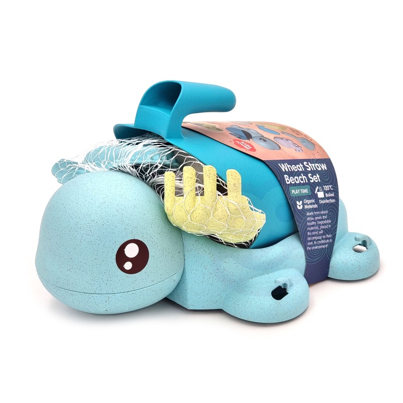 Modrá Korytnačka - Hračky do Piesku 8 Dielov Woopie Green