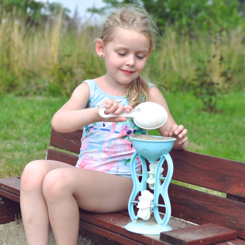 Sada Hračiek do Piesku s Mlynčekom a Krhličkou 10 Dielov Woopie Green