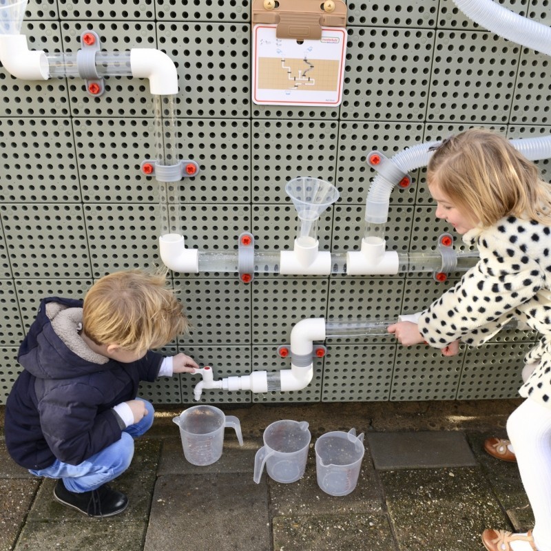 Potrubný Systém na Tabuľu Masterkidz STEM 80 Dielov