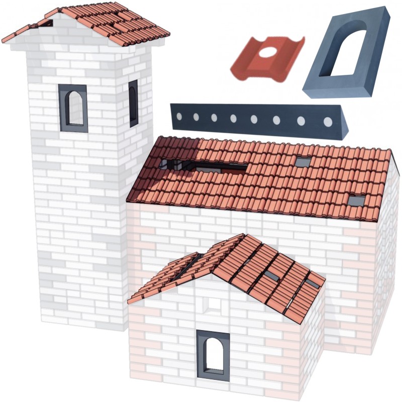 CLASSIC WORLD EDU Mega Klocki Konstrukcyjne Cegiełki EVA Miękkie do Budowania