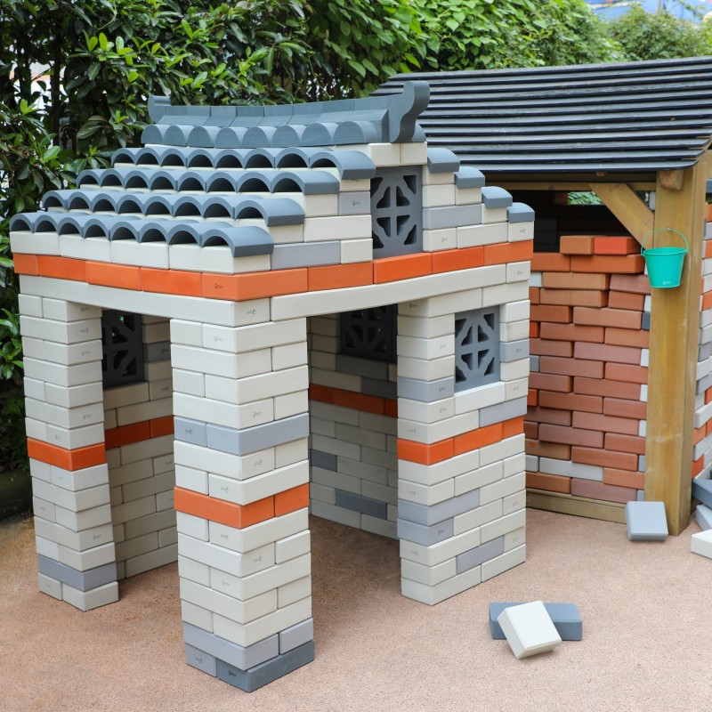 CLASSIC WORLD EDU Mega Klocki Konstrukcyjne Cegiełki EVA Miękkie do Budowania