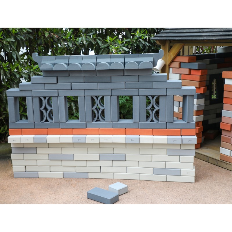 CLASSIC WORLD EDU Mega Klocki Konstrukcyjne Cegiełki EVA Miękkie do Budowania