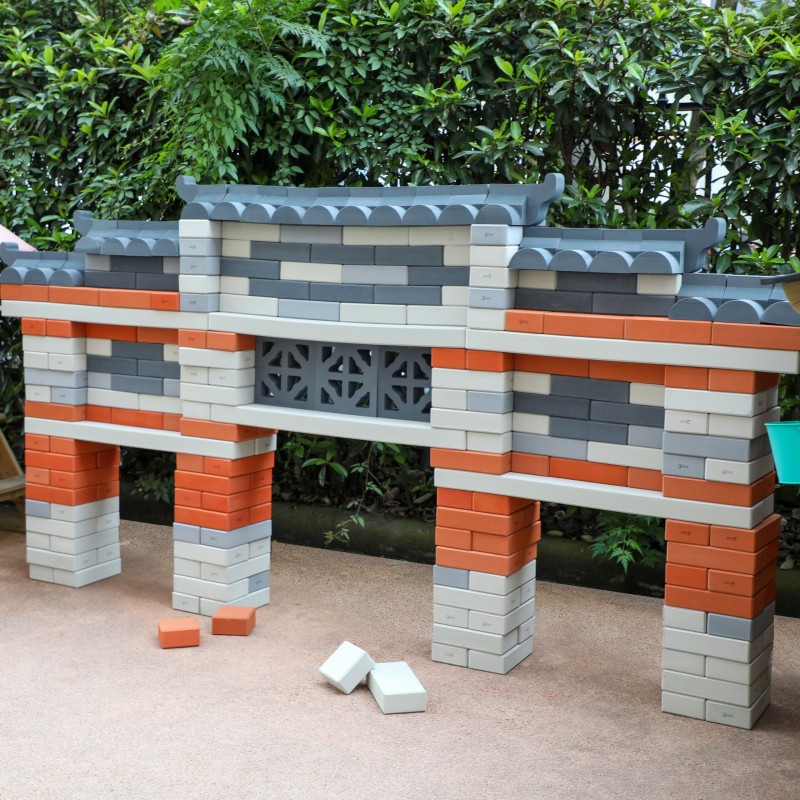 CLASSIC WORLD EDU Mega Klocki Konstrukcyjne Cegiełki EVA Miękkie do Budowania