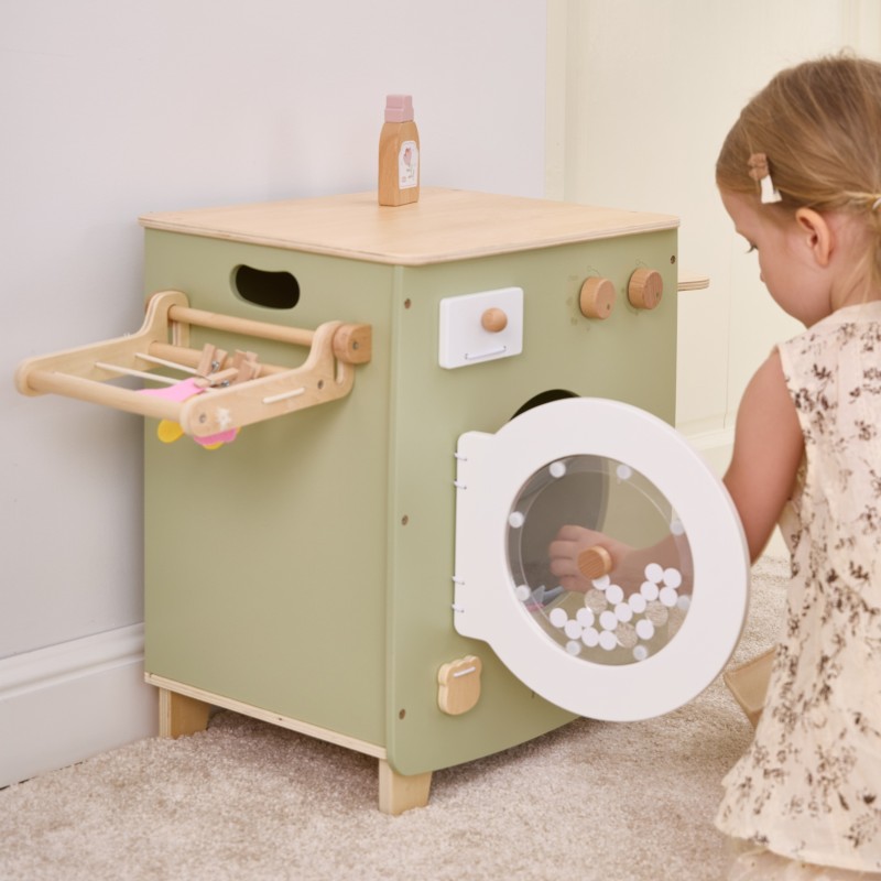 VIGA PolarB Drevená Práčka s Príslušenstvom