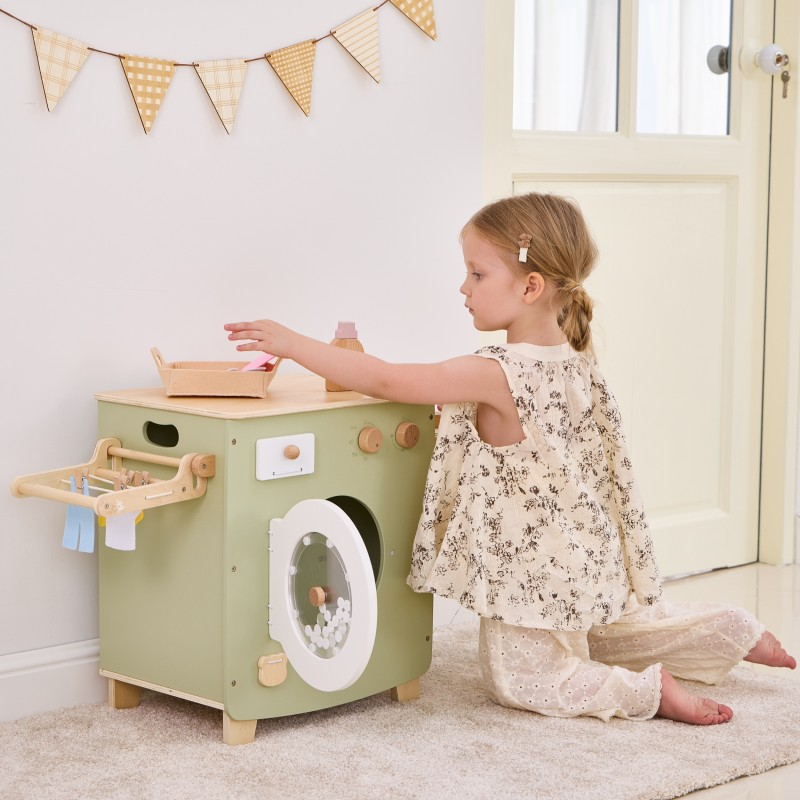 VIGA PolarB Drevená Práčka s Príslušenstvom