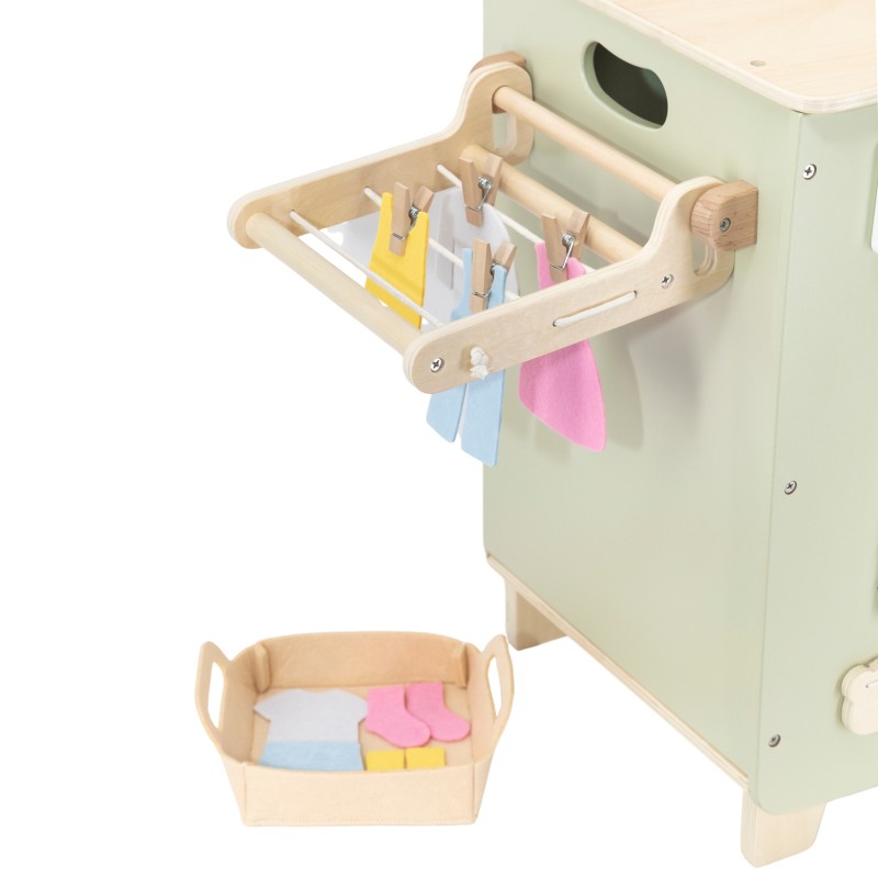 VIGA PolarB Drevená Práčka s Príslušenstvom