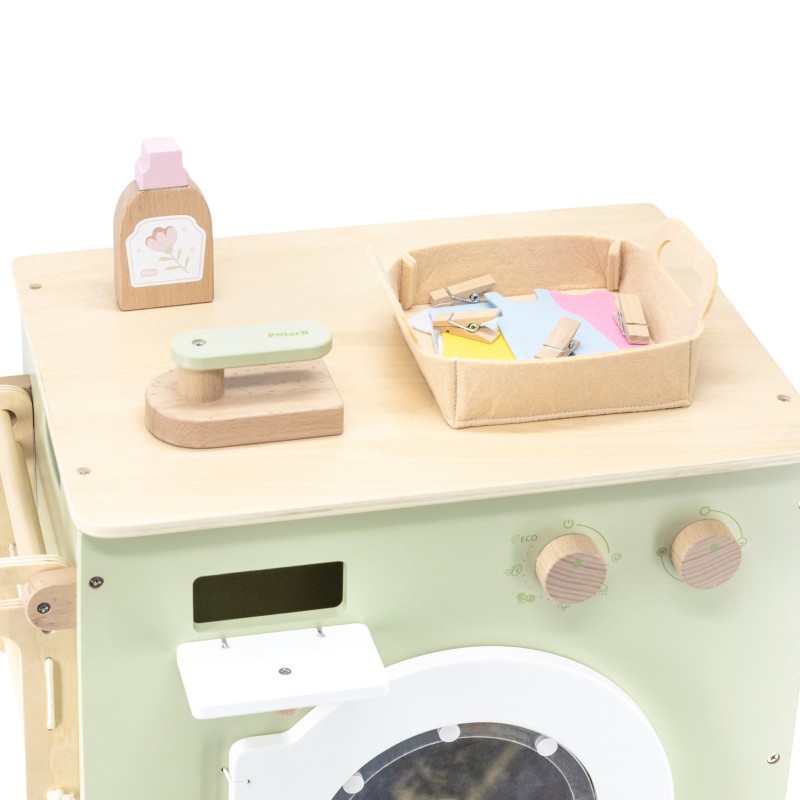 VIGA PolarB Drevená Práčka s Príslušenstvom