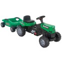 WOOPIE Traktor na Pedále Big PowerTrac + Vlečka XXL