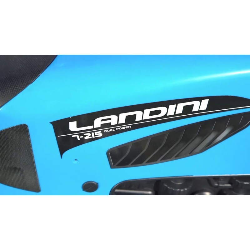 FALK Traktor Landini Niebieski na Pedały z Przyczepką od 3 Lat