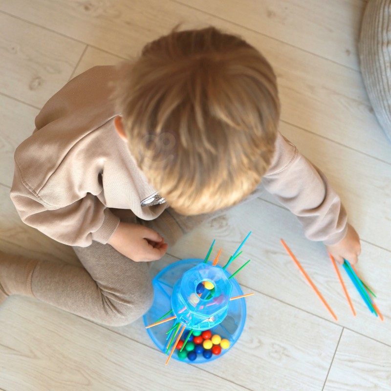 WOOPIE Gra Zręcznościowa Spadające Kulki Bierki Wyjmij Patyczki