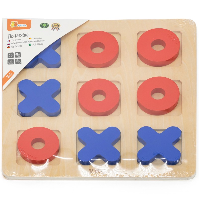 Viga Drevená Hra - Piškvorky