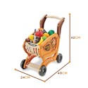 WOOPIE Sklep Supermarket Wózek Kasa Ruchome Elementy + 65 akc.