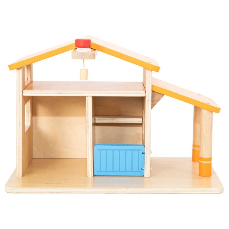 VIGA Drevená Farma so Záhradkou a Traktorom 21 Dielov